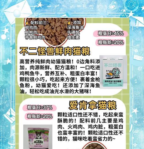 幼猫磨牙期应如何选择猫粮？有哪些推荐？