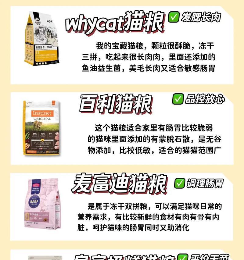 有钱人通常选择哪种猫粮？高端猫粮的特点是什么？