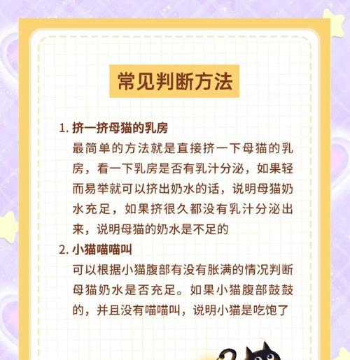 小奶妈不吃猫粮会有什么影响？应该怎么办？