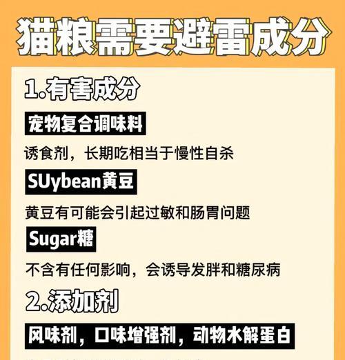 猫粮的成分是什么？如何了解其制作材料？