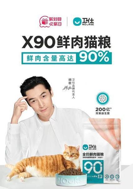 哪个品牌猫粮有明星代言？