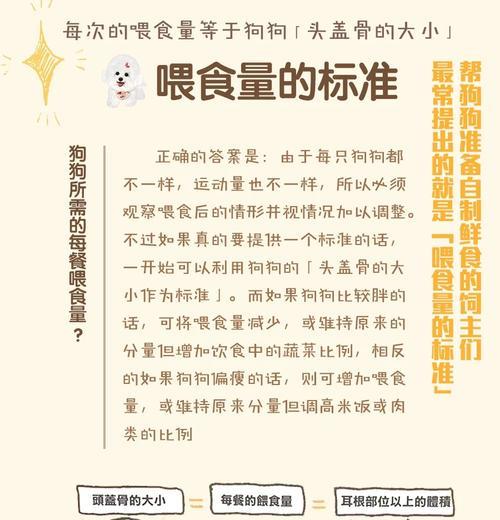 狗狗吃狗粮与自制食物哪个更健康？如何平衡？