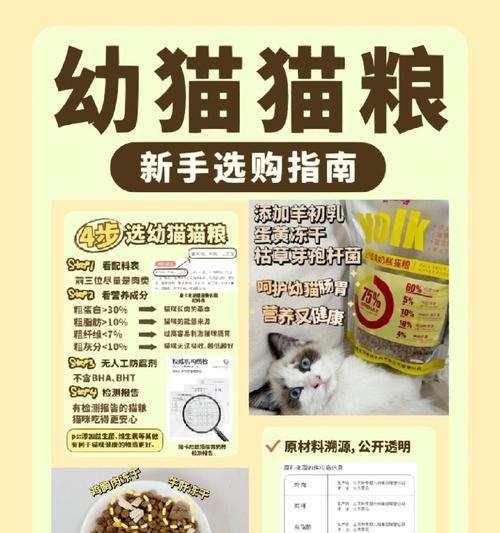 哪些猫粮配料表代表健康美味？如何选择？