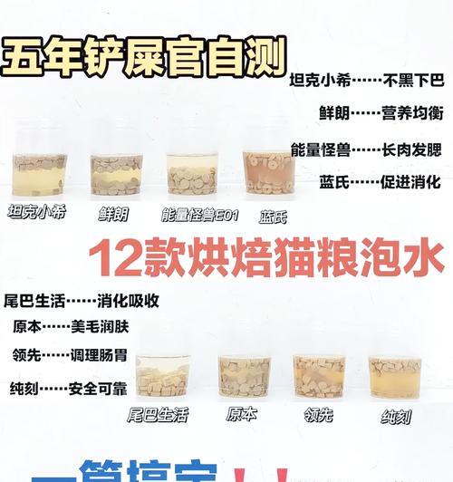泡水后如何判断猫粮质量？有哪些标准？