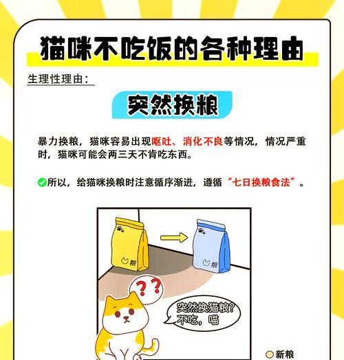 猫粮不吃了怎么办？是什么原因导致的？
