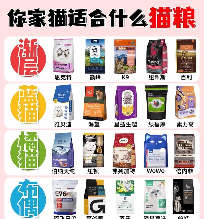 小猫咪适合的猫粮品牌是什么？