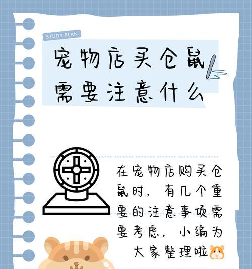 如何正确买到好的仓鼠品种？购买仓鼠时应注意哪些事项？