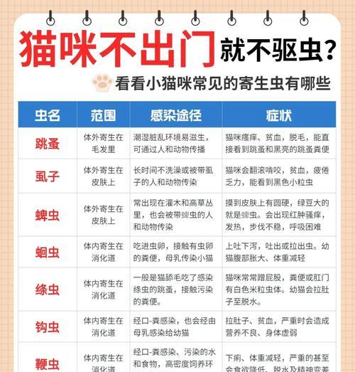 猫咪不再吃猫粮却有虫子是什么原因？如何处理？