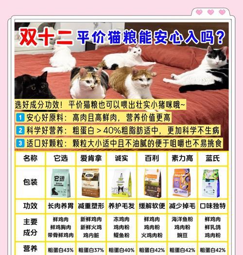两只猫共享同一种猫粮需要注意什么？如何平衡它们的营养需求？