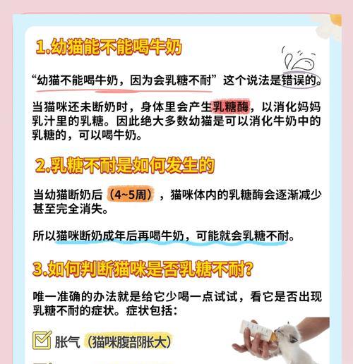 新猫只喝奶不吃猫粮是什么原因？