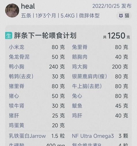 生肉与猫粮如何搭配？搭配时应注意哪些营养平衡？